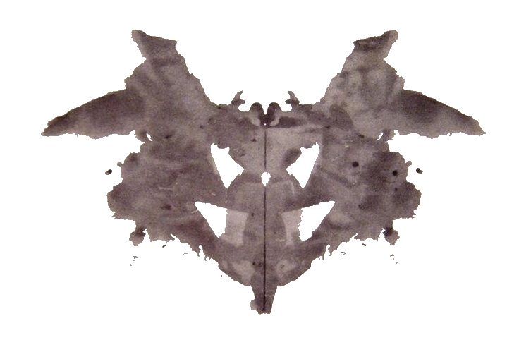 Primera lámina del test de Rorschach